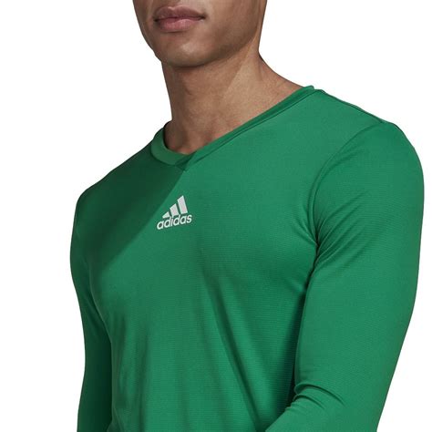 adidas langarmshirt grün|Grüne adidas Langarmshirts für Herren .